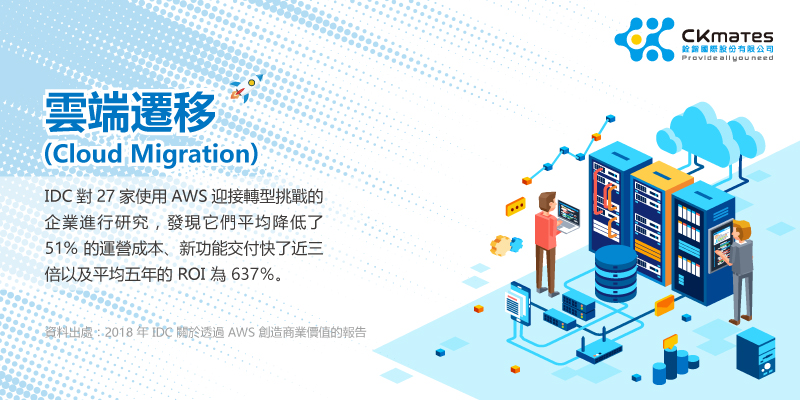 銓鍇國際ckmates 混合雲服務領導者 提供客戶從雲端 地端至混合雲的整合解決方案